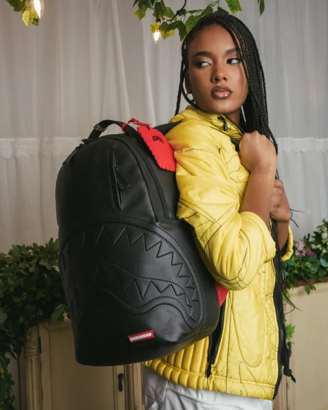 EMBOSSED SHARK TRAVELER BACKPACK (DLXV)