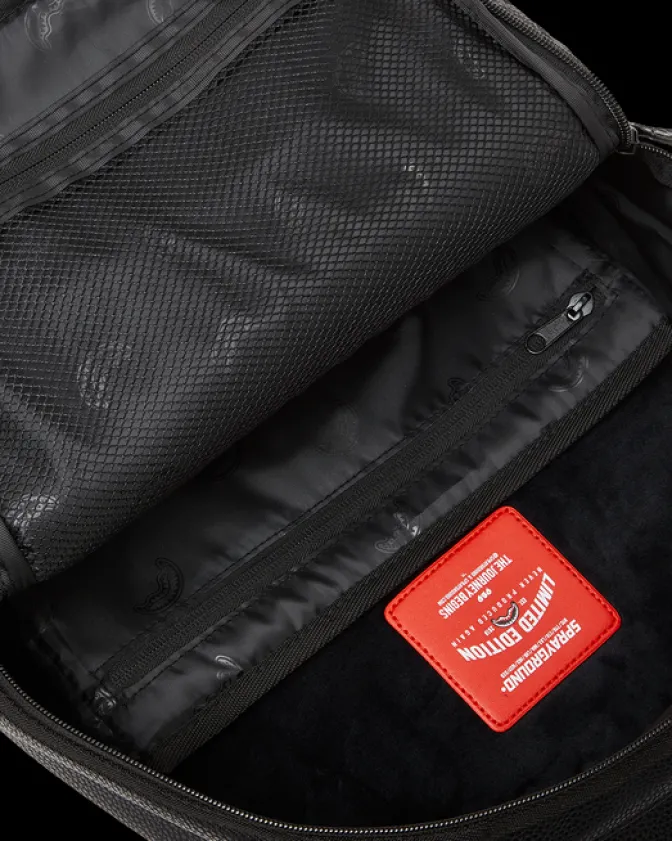 EMBOSSED SHARK TRAVELER BACKPACK (DLXV)