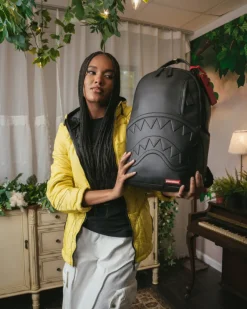 EMBOSSED SHARK TRAVELER BACKPACK (DLXV)
