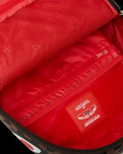 EXTERIOR GOLD ZIP POCKET SHARKS IN PARIS BACKPACK (DLXV)