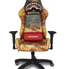 FIRE CAMO GAMING CHAIR - SUPER RARE
