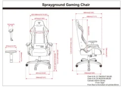FIRE CAMO GAMING CHAIR - SUPER RARE