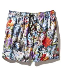 FLORAL MONEY SHOTO SWIM TRUNKS
