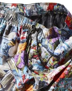 FLORAL MONEY SHOTO SWIM TRUNKS