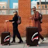 FRENZY SHARKS SHARKNAUTICS HARDSHELL CARRY-ON LUGGAGE