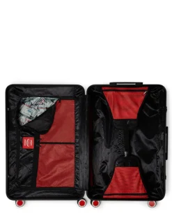 FRENZY SHARKS SHARKNAUTICS HARDSHELL FULL-SIZE LUGGAGE