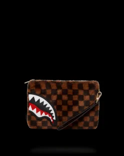 FURRR SHARKS IN PARIS CROSSOVER CLUTCH