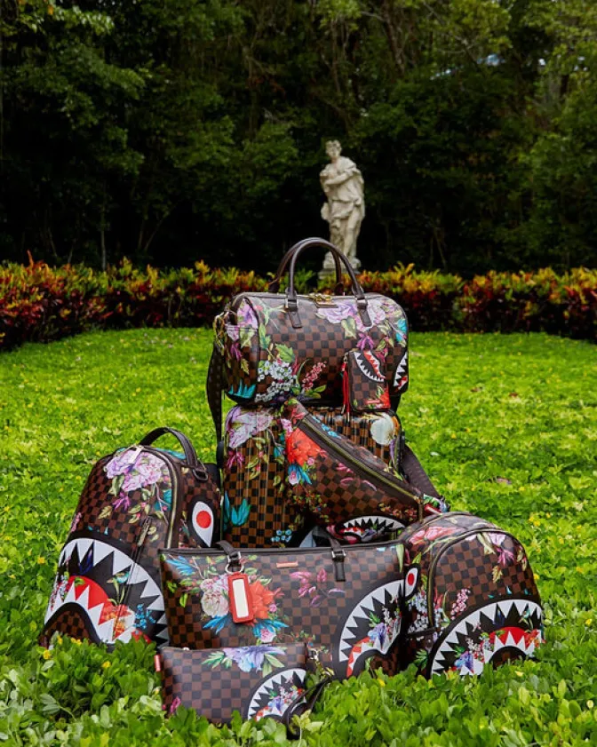 GARDEN OF SHARKS SHARKNAUTICS HARDSHELL CARRY-ON LUGGAGE