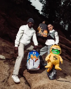 GARFIELD MONEYBEAR SUIT TEDDYBEAR BACKPACK