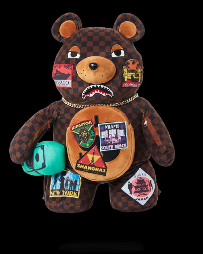 GLOBAL MOGUL MONEYBEAR TEDDYBEAR BACKPACK