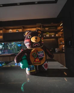 GLOBAL MOGUL MONEYBEAR TEDDYBEAR BACKPACK
