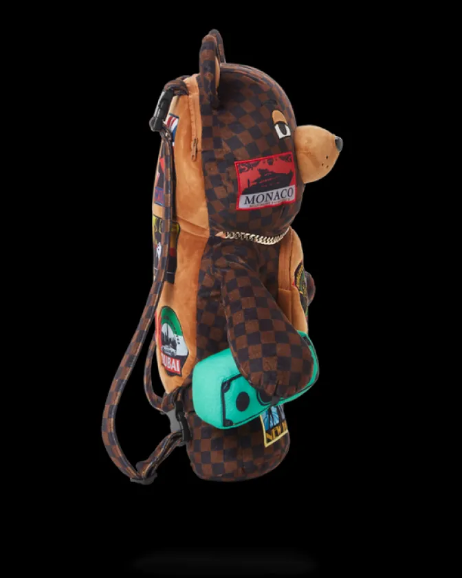 GLOBAL MOGUL MONEYBEAR TEDDYBEAR BACKPACK