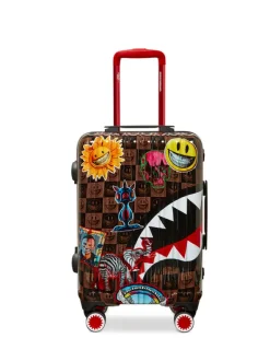 GLOBAL MOGUL POPAGANDA RON ENGLISH EDITION HARDSHELL CARRY-ON LUGGAGE