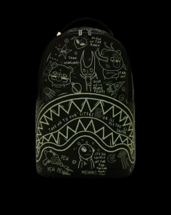 GLOW THE SPACE BACKPACK (GLOW IN THE DARK EFFECT)