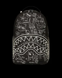 GLOW THE SPACE BACKPACK (GLOW IN THE DARK EFFECT)