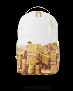 GOLD MONEY BRICKS DLXV BACKPACK