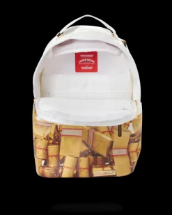 GOLD MONEY BRICKS DLXV BACKPACK
