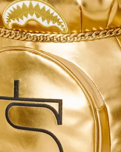 GOLD RUSH MONEYBEAR TEDDYBEAR BACKPACK