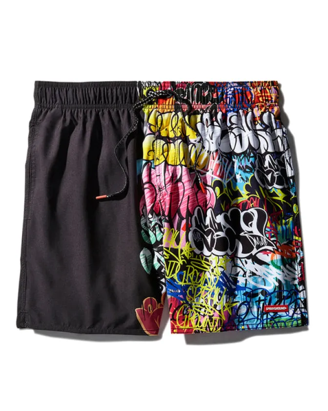 HALF GRAFF SHOTO SWIM TRUNKS