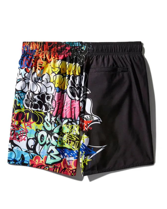 HALF GRAFF SHOTO SWIM TRUNKS