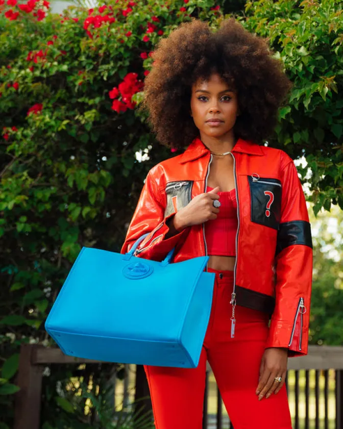 HEAVY METAL SHARK BLUE TORTUGA TOTE