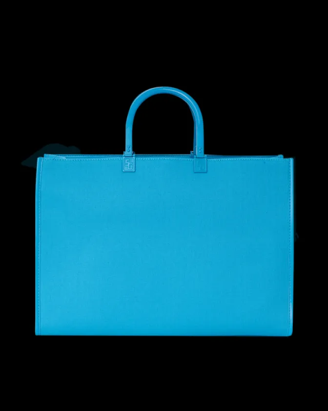 HEAVY METAL SHARK BLUE TORTUGA TOTE