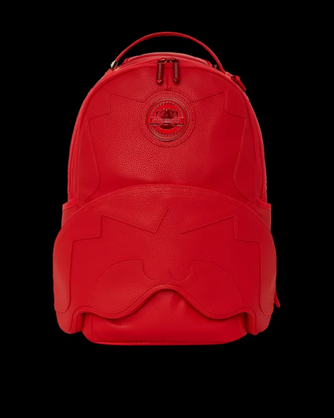 HEAVY METAL SHARK RED BACKPACK (DLXV)