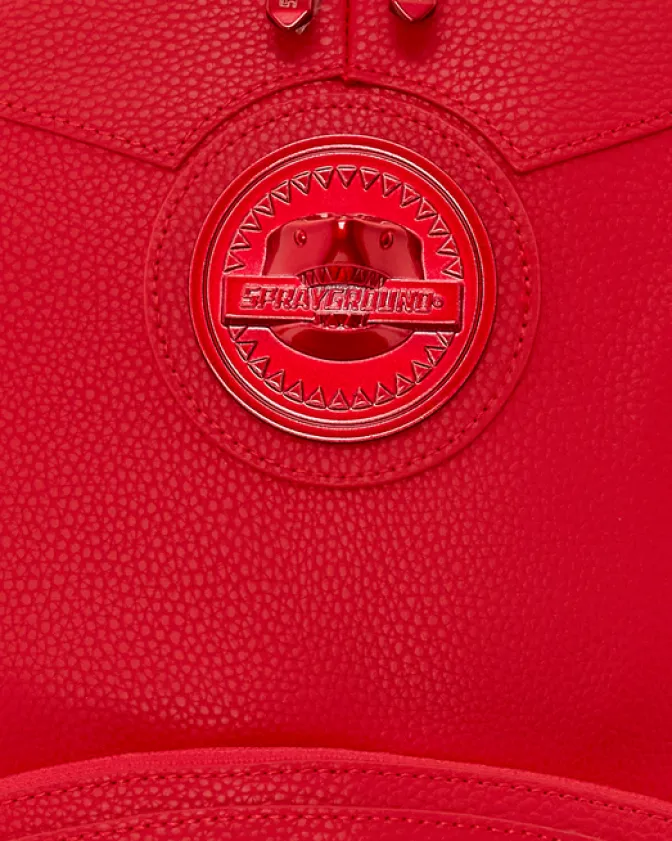 HEAVY METAL SHARK RED BACKPACK (DLXV)