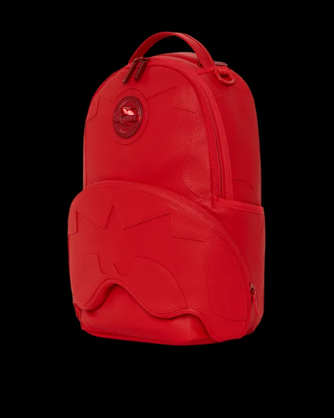 HEAVY METAL SHARK RED BACKPACK (DLXV)