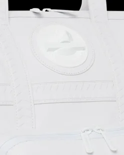 HEAVY METAL SHARK WHITE OUT BIZ TOP OPENER BACKPACK
