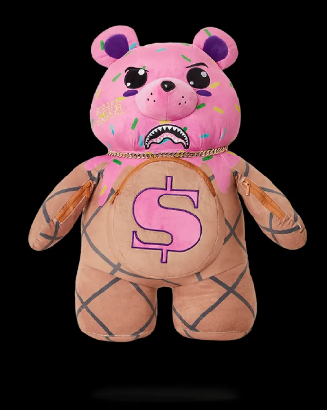 I SCREAM MONEYBEAR TEDDYBEAR BACKPACK