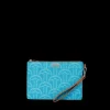 ILLUCHAINS TURQ CROSSOVER CLUTCH