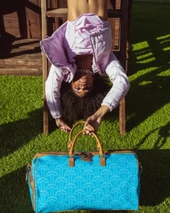 ILLUCHAINS TURQ DUFFLE