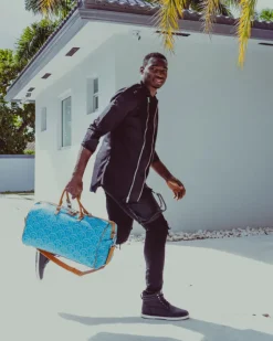 ILLUCHAINS TURQ DUFFLE