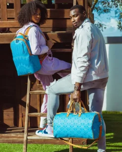 ILLUCHAINS TURQ DUFFLE