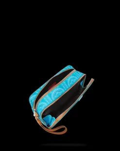ILLUCHAINS TURQ TOILETRY BAG