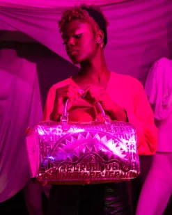 INFINITI PINK DIAMOND MINI DUFFLE