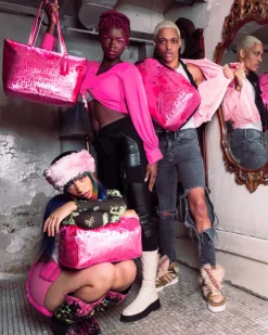 INFINITI PINK DIAMOND MINI DUFFLE