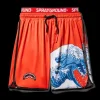 JAPAN WAVE CORTO SWIM TRUNKS (RED)