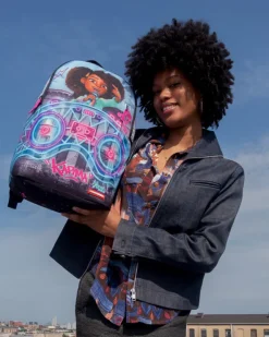 KARMA'S WORLD TURN UP THE VOLUME BACKPACK