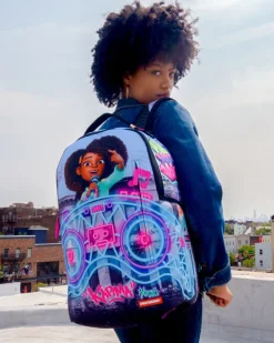 KARMA'S WORLD TURN UP THE VOLUME BACKPACK