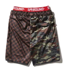KIDS CHECKS u0026 CAMO SWIM TRUNKS