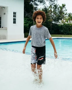 KIDS DAMAGE CONTROL SWIM TRUNKS