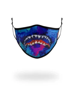 KIDS FORM FITTING MASK: COLOR DRIP