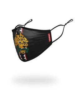 KIDS FORM FITTING MASK: SPUCCI LEOPARD