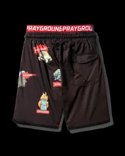 KIDS PATCH ALL-IN SWIM TRUNKS (BLACK)
