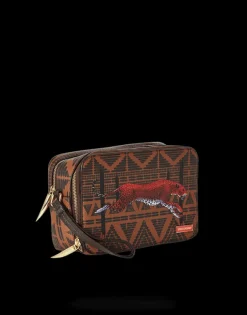 LEOPARDS IN PARIS TOILETRY AKA MONEY BAG