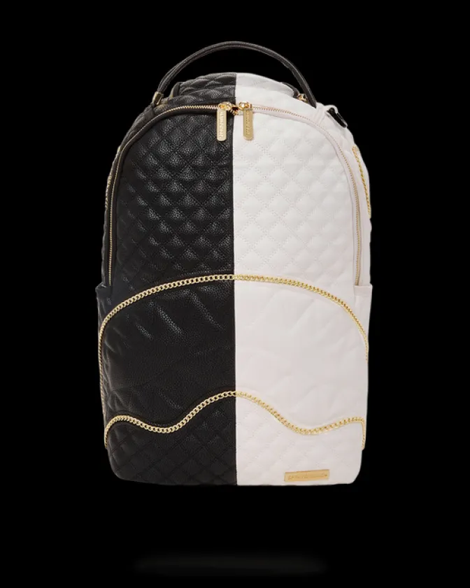 LEVELED UP SPLIT QUILT SHARK BACKPACK (DLXV)