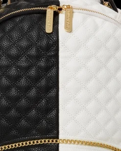 LEVELED UP SPLIT QUILT SHARK BACKPACK (DLXV)