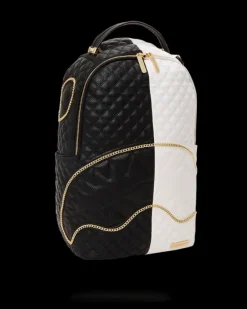 LEVELED UP SPLIT QUILT SHARK BACKPACK (DLXV)